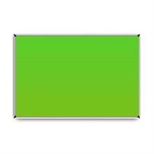 Sonyal Metal Çerçeve Açık Yeşil Kumaşlı Mantar Pano <b> 60*240</b> 
